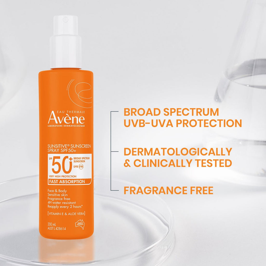 Avène Sunsitive®  Sunscreen Spray SPF50+ 200ml
