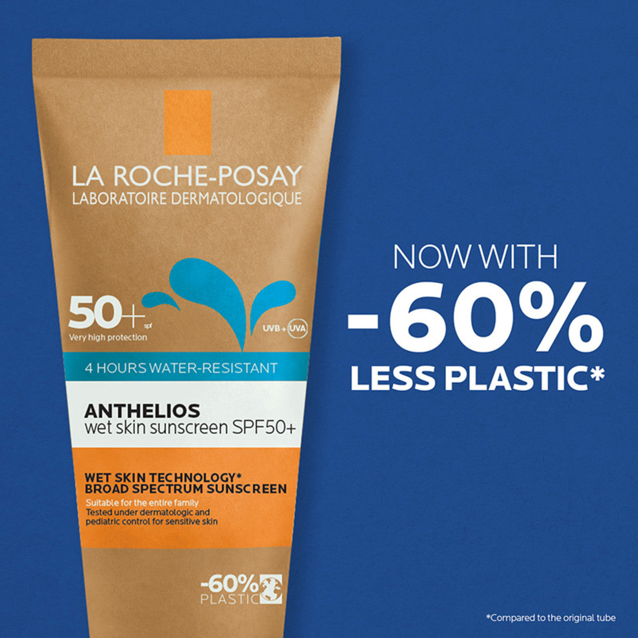 Anthelios Wet Skin Body Sunscreen SPF50+ 200ml