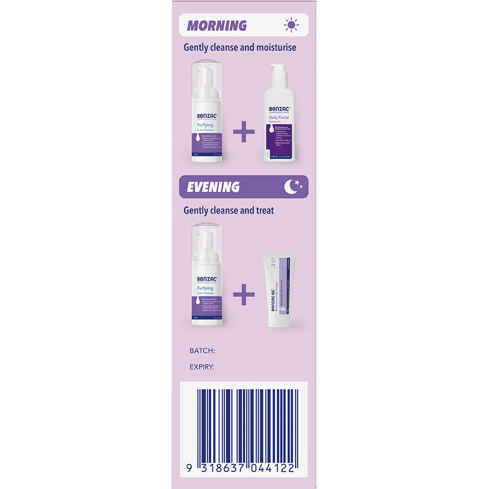 Benzac Clear Skin Acne Control Kit