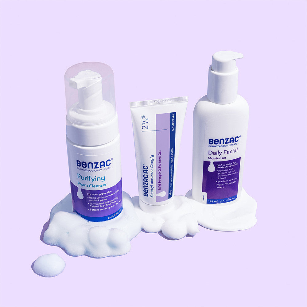 Benzac Clear Skin Acne Control Kit