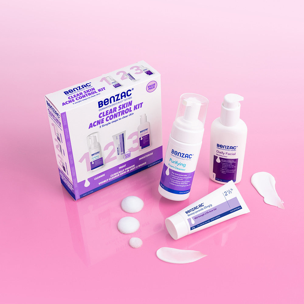 Benzac Clear Skin Acne Control Kit