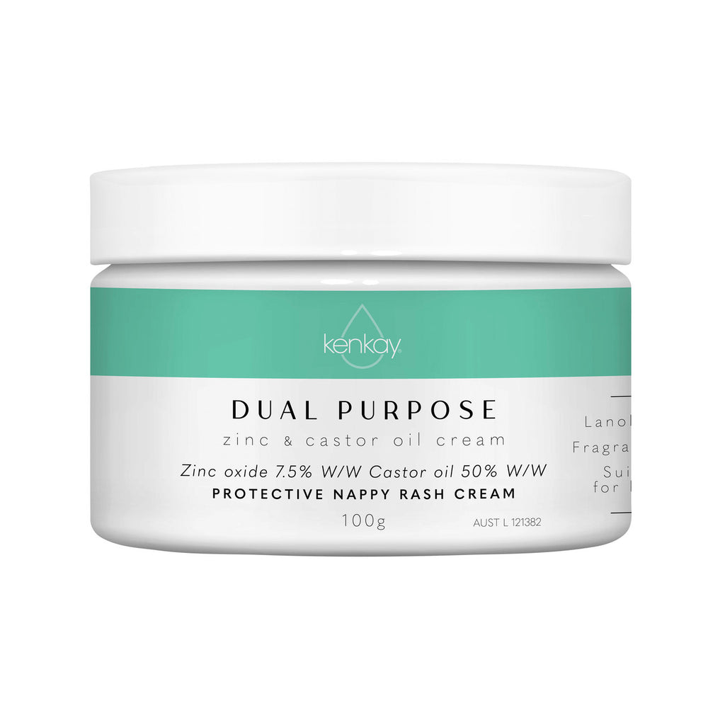 Kenkay Dual Purpose Zinc & Castor Oil Cream Jar 100g