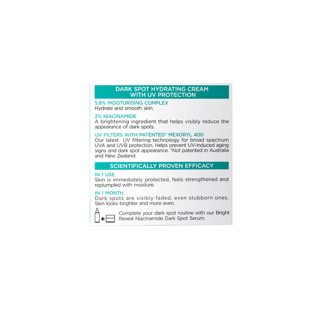 L'Oréal Paris Bright Reveal 2% Niacinamide Dark Spot Hydrating Cream SPF15 50ml