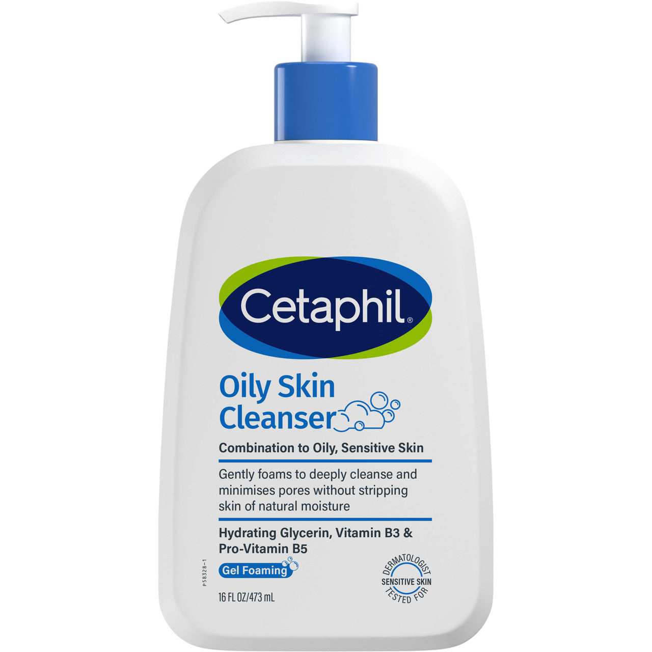 Cetaphil Oily Skin Cleanser 473mL, Oily and Combination Skin