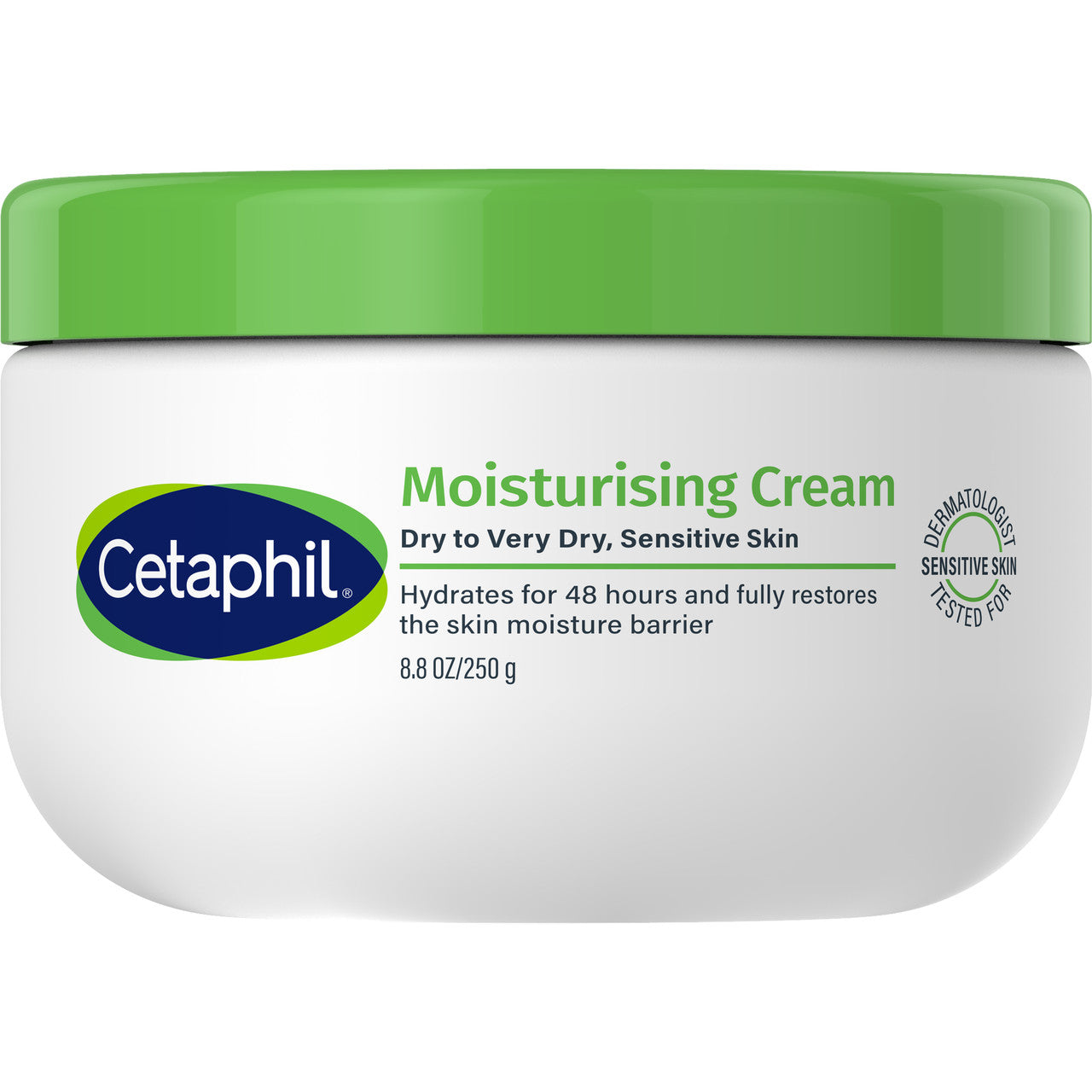 Cetaphil Moisturising Cream 250g, Rich Hydrating Moisturiser