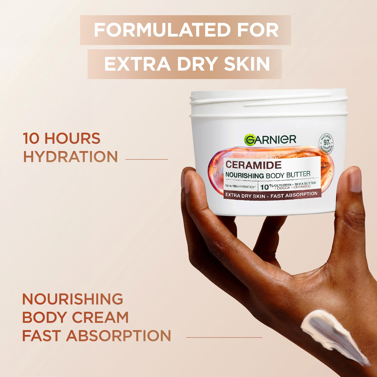 Garnier Ceramide Nourishing Body Butter 380ml