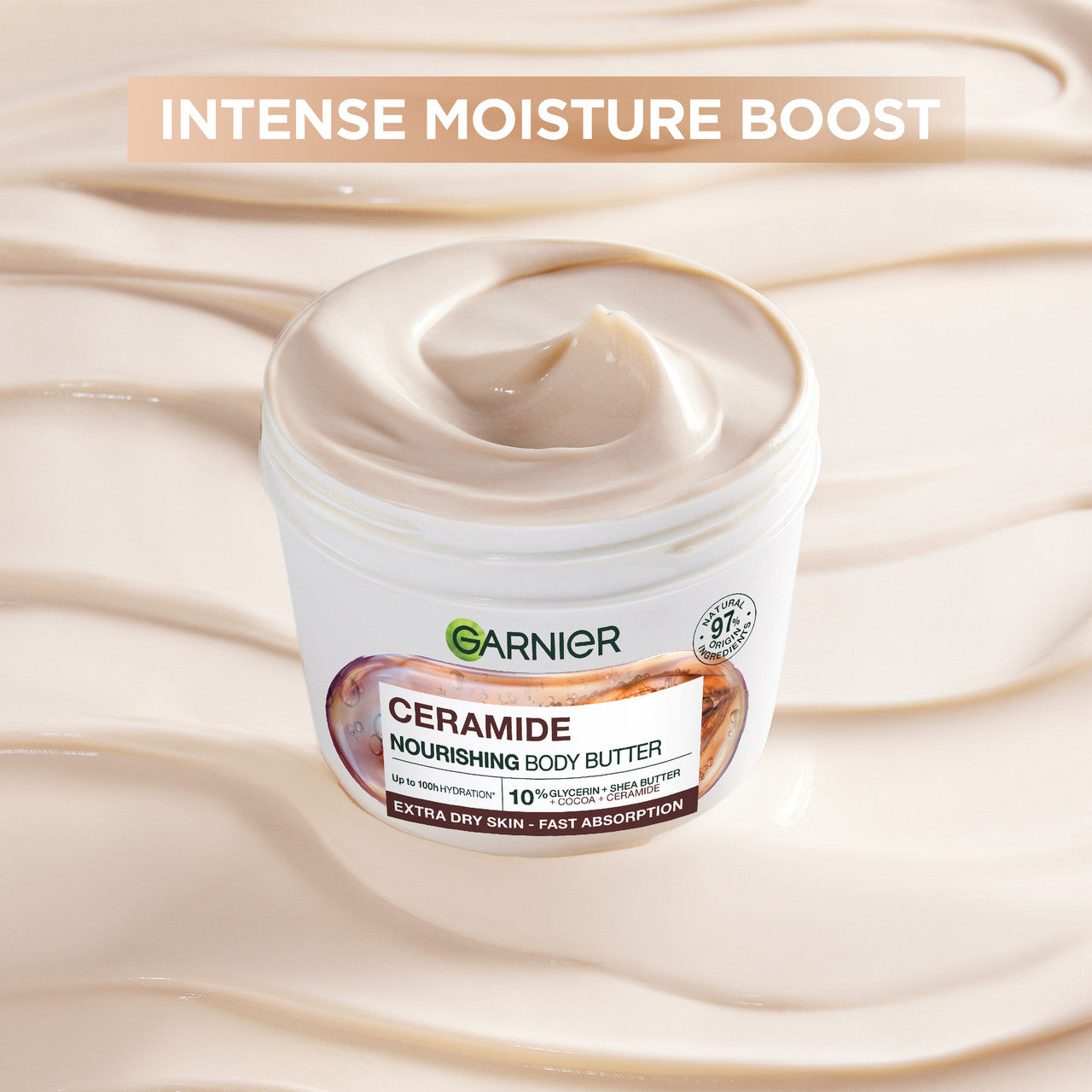 Garnier Ceramide Nourishing Body Butter 380ml