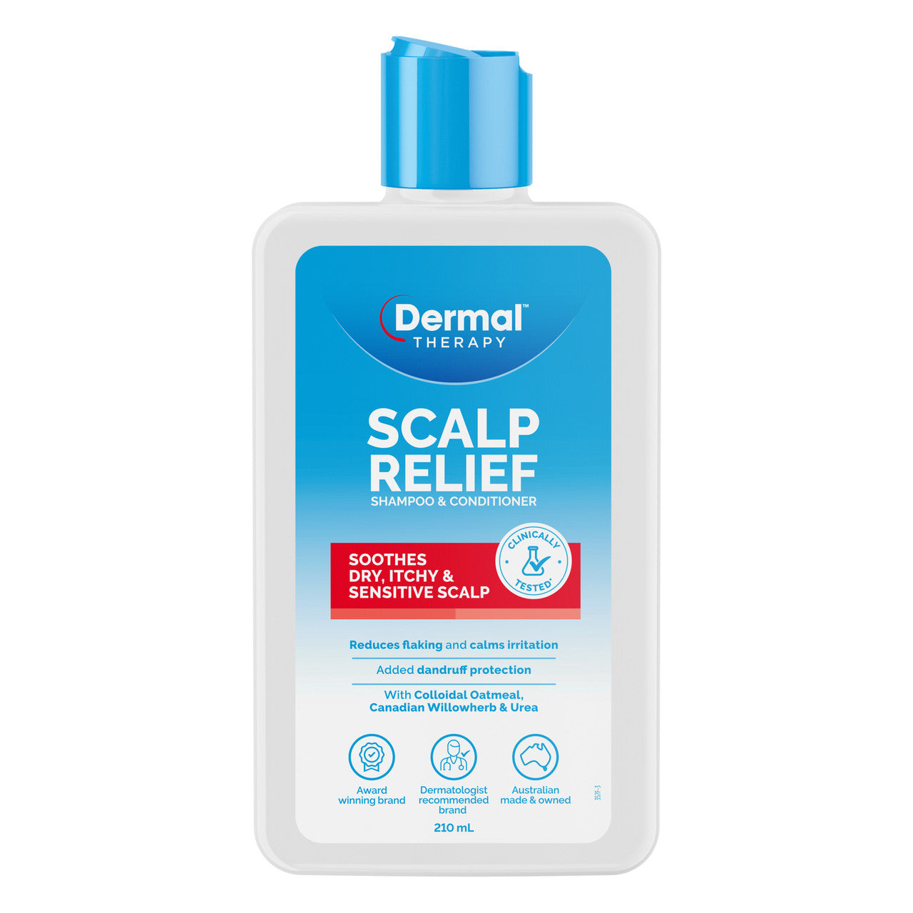 Dermal Therapy Scalp Relief Shampoo & Conditioner 210mL