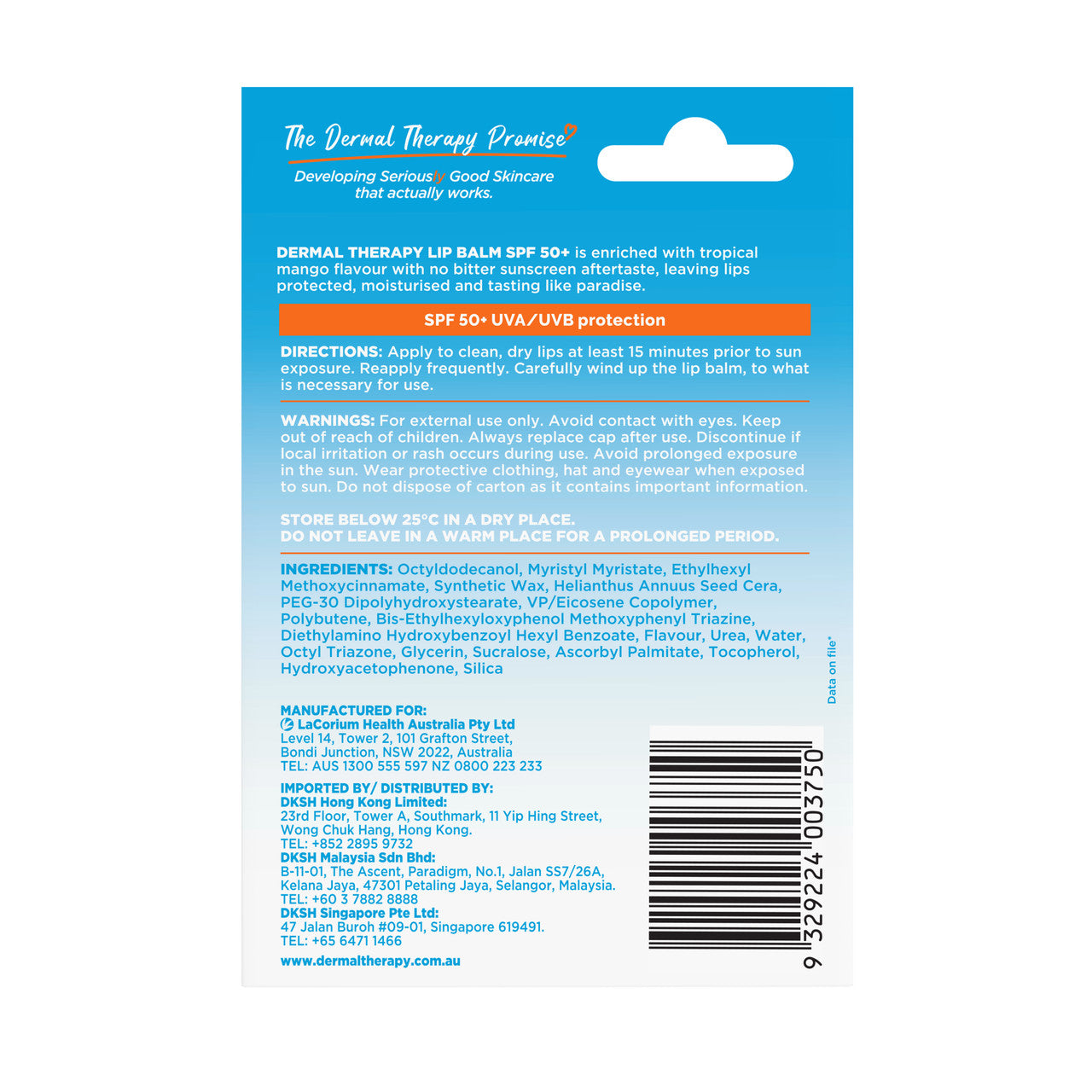 Dermal Therapy Lip Balm SPF 50+ Stick