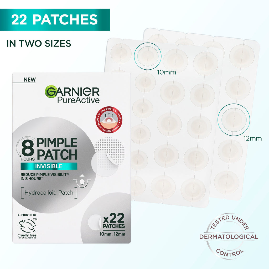 Garnier Pure Active 8hr Pimple Patch 22pk