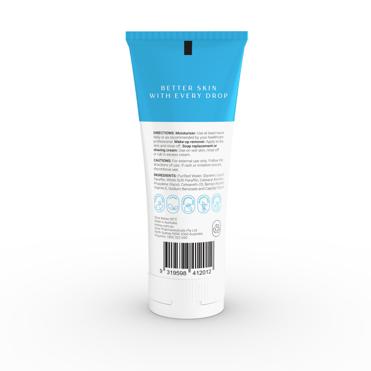 Kenkay Sorbolene Vitamin E Moisturiser 100g