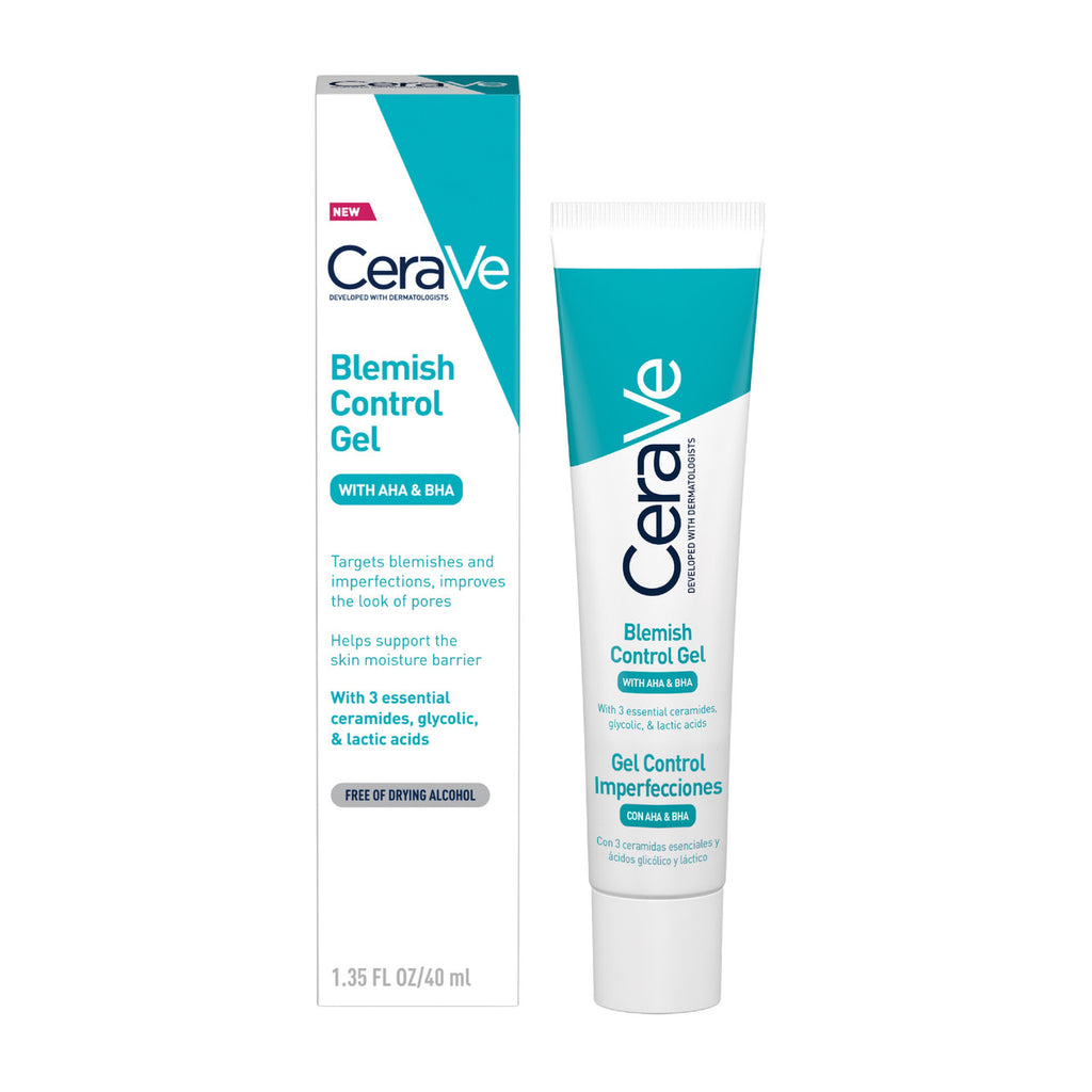 CeraVe Blemish Control Gel 40ml with Salicylic Acid for Mild Acne-Prone Skin