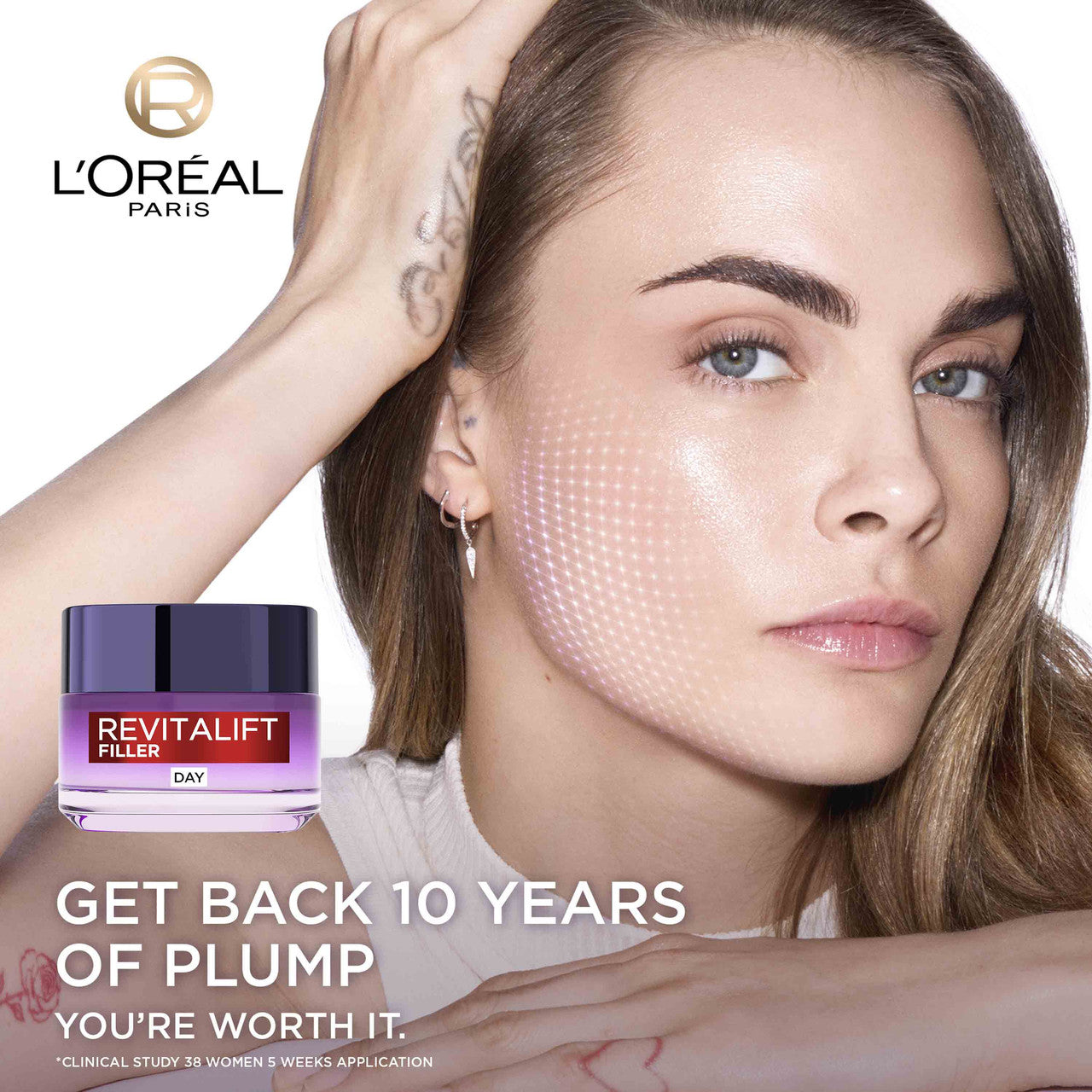 L'Oréal Paris Revitalift Filler [+Ha] Revolumising Day Cream