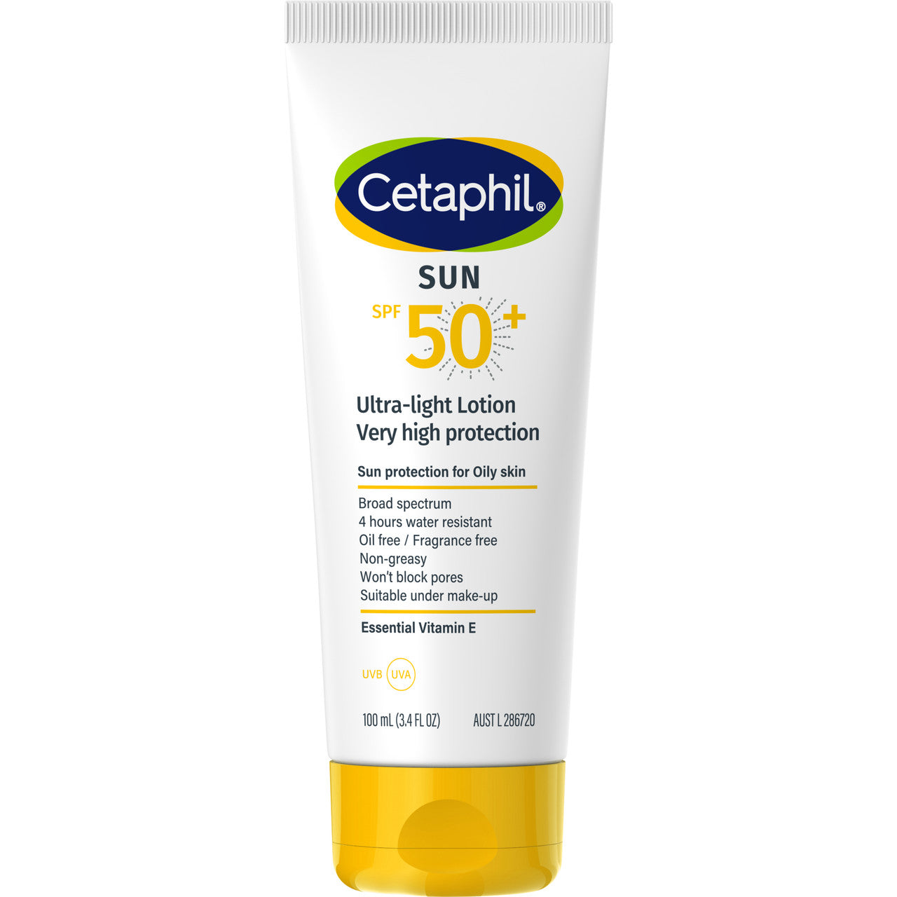 Cetaphil Sun Ultra-Light Lotion SPF 50+ 100mL, Sunscreen