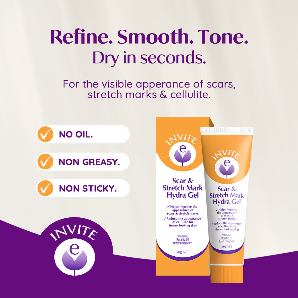 Invite E Scar & Stretch Mark Hydra Gel 50g