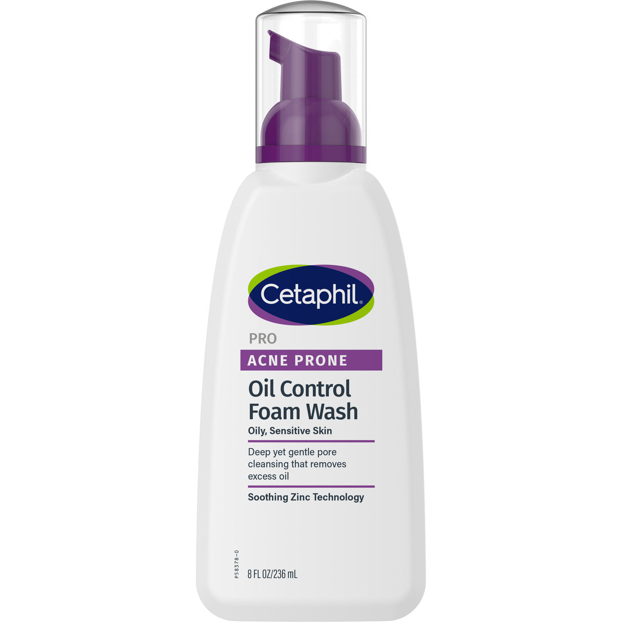 Cetaphil Pro Acne Prone Oil Control Foam Face Wash 236mL