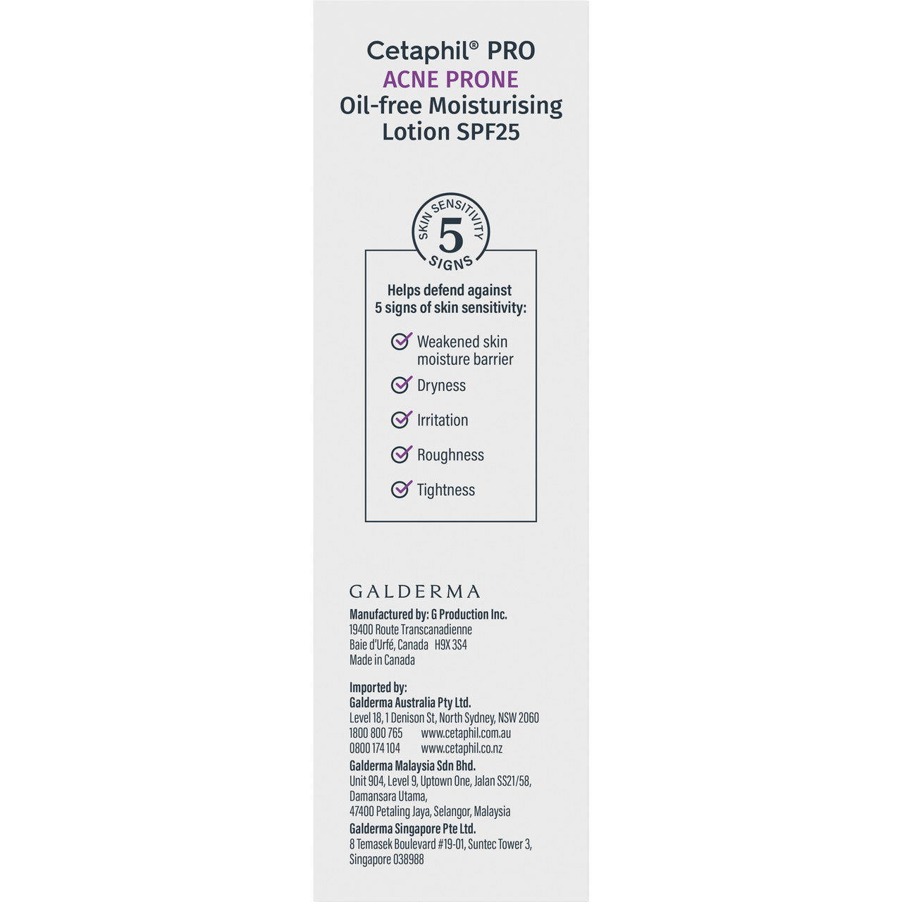 Cetaphil Pro Acne Prone Oil-Free Moisturising Lotion SPF25