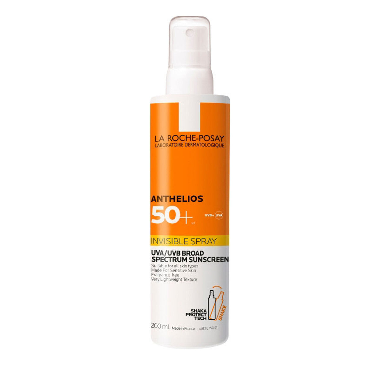 La Roche-Posay Anthelios Invisible Spray Sunscreen SPF50+ 200ml