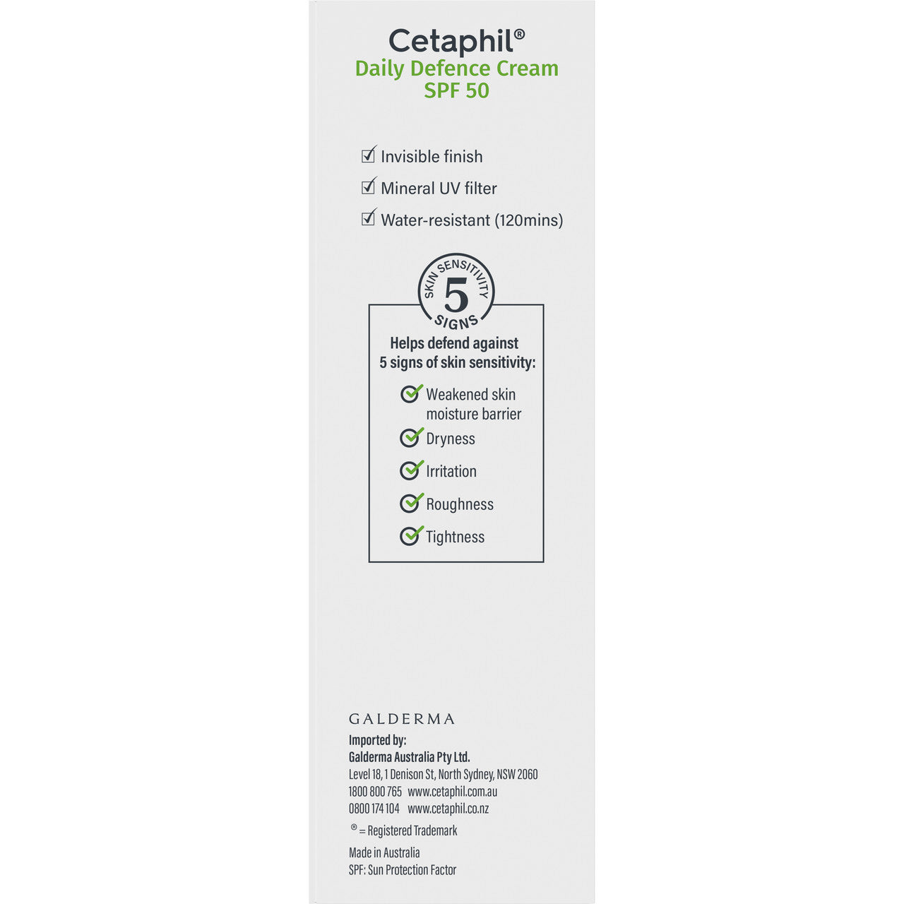 Cetaphil Daily Defence Cream SPF 50