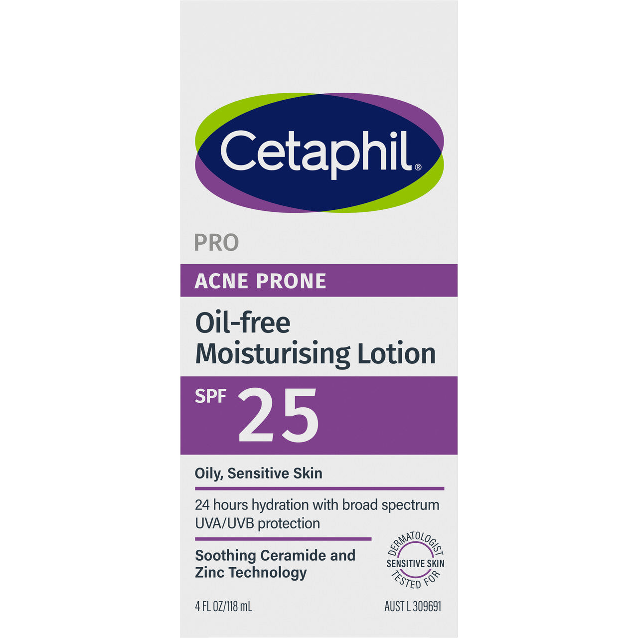 Cetaphil Pro Acne Prone Oil-Free Moisturising Lotion SPF25
