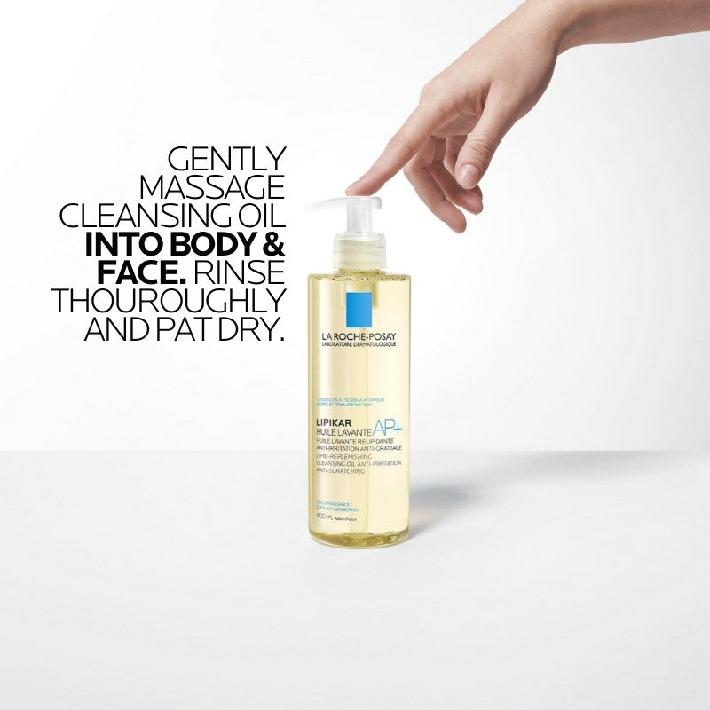 La Roche-Posay Lipikar Huile Lavante AP+ Body Cleansing Oil 400ml