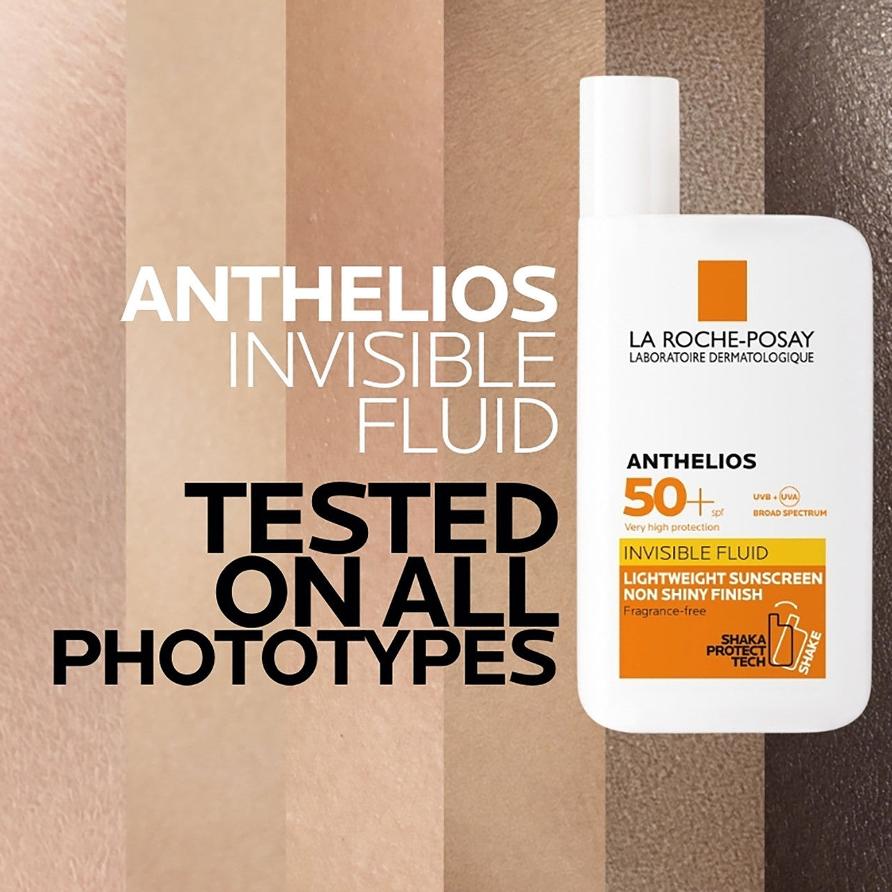 La Roche-Posay Anthelios Invisible Fluid Facial Sunscreen SPF 50+ 50mL