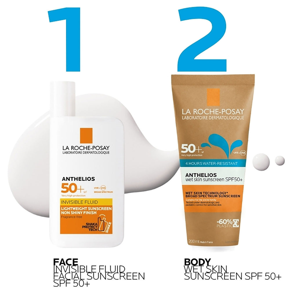 La Roche-Posay Anthelios Invisible Fluid Facial Sunscreen SPF 50+ 50mL