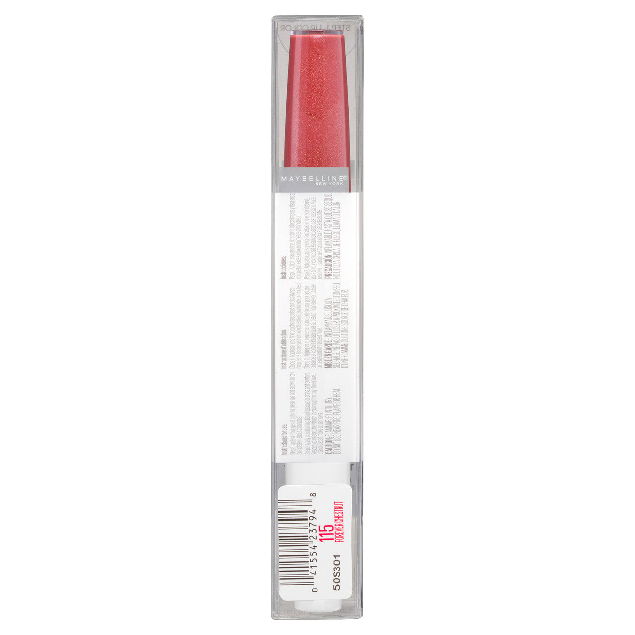 Maybelline Superstay 24 2-Step Longwear Liquid Lipstick - Forever Chestnut 115