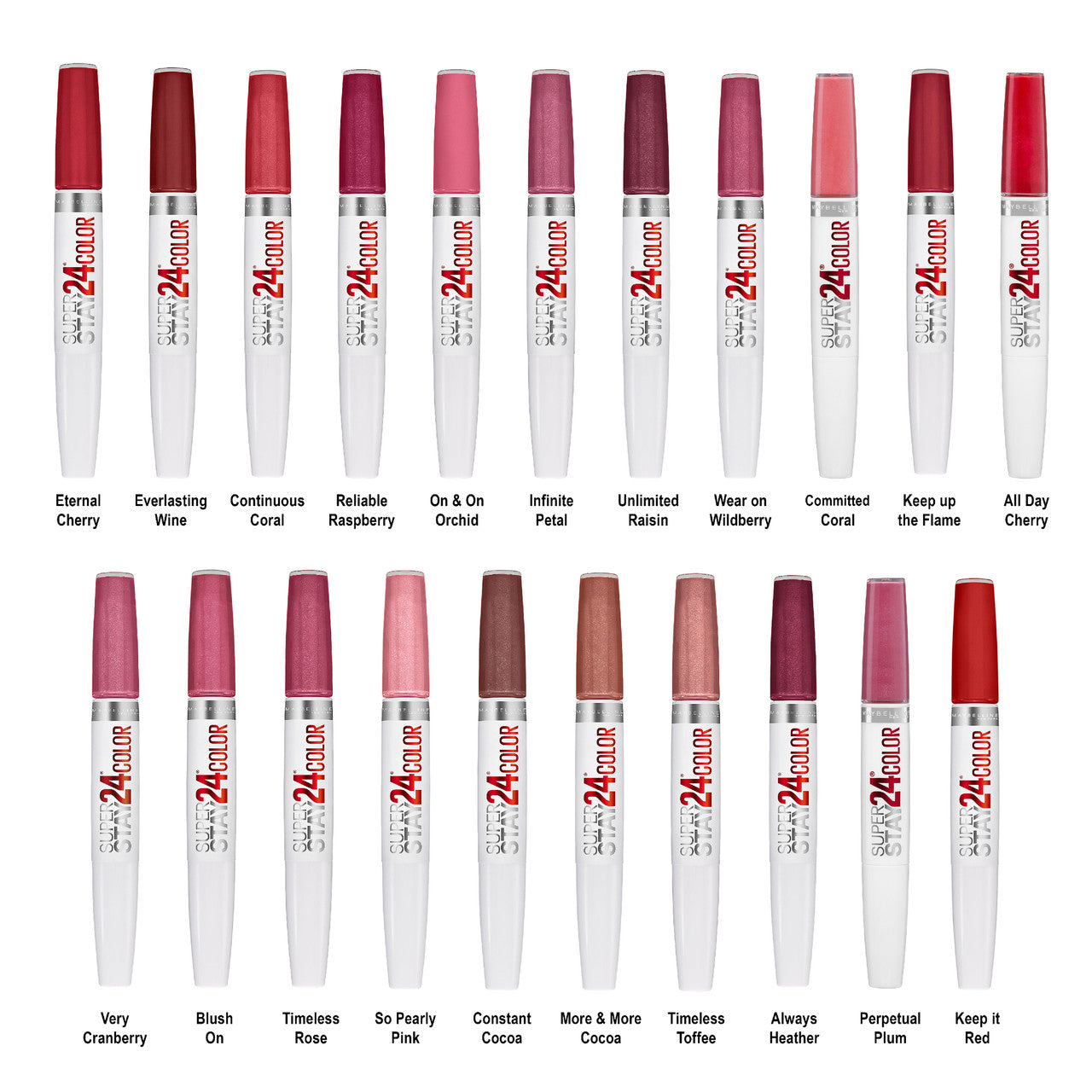 Maybelline SuperStay 24 2-Step Longwear Liquid Lipstick - Infinite Petal 080