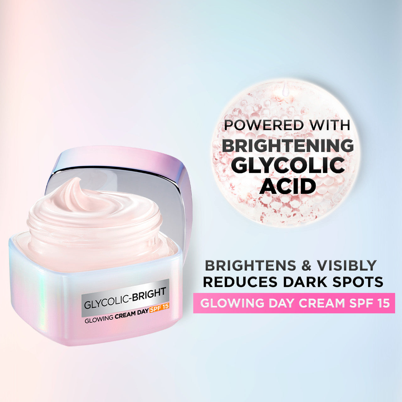 L'Oreal Paris Glycolic Bright Glowing Day Cream SPF15 