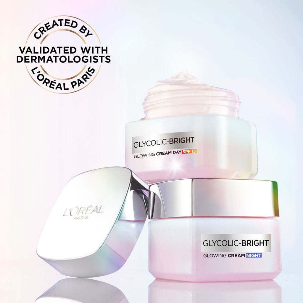 L'Oreal Paris Glycolic Bright Glowing Day Cream SPF15 