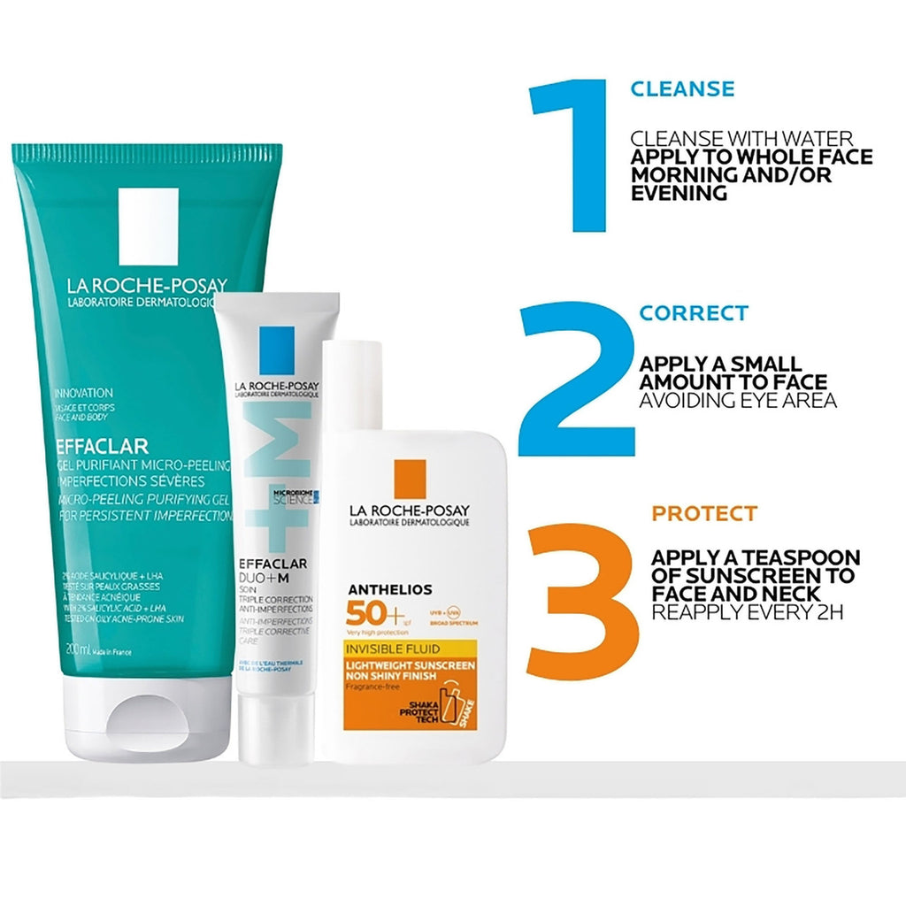 La Roche-Posay Effaclar Micro-Peeling Purifying Gel Cleanser 200ml