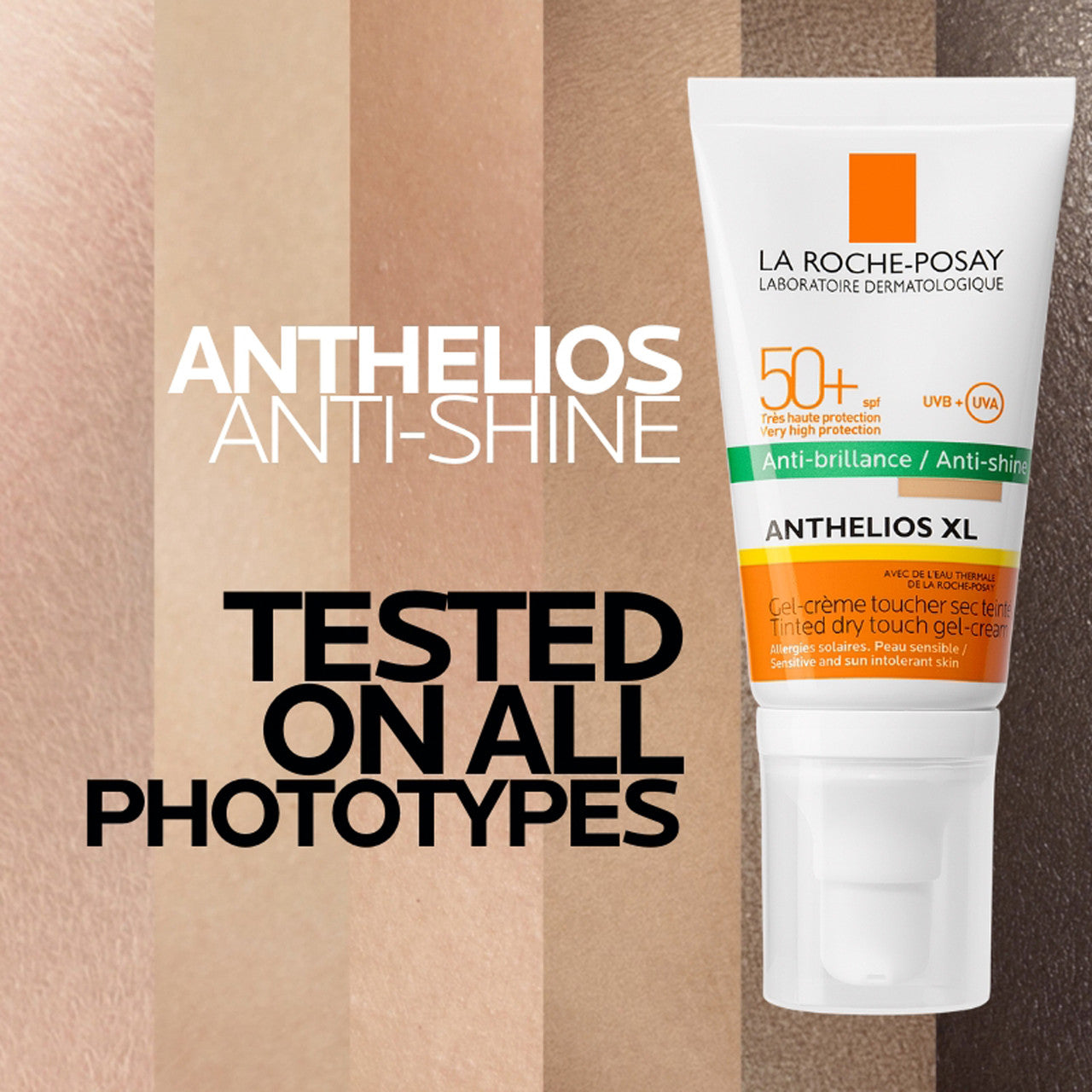 La Roche-Posay Anthelios XL Anti-Shine Tinted Dry Touch Facial Sunscreen SPF50+ 50ml