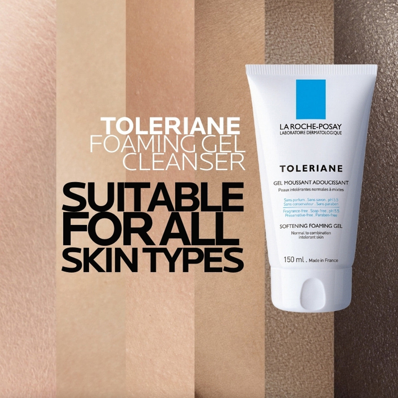 Toleriane Softening Foaming Gel Cleanser 150mL