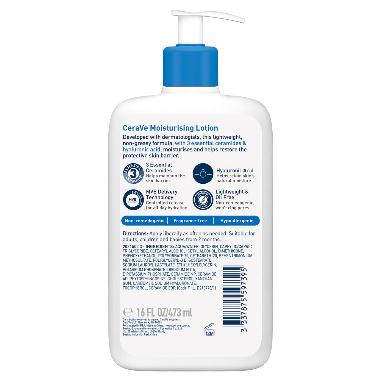 CeraVe Daily Moisturising Lotion 473ml