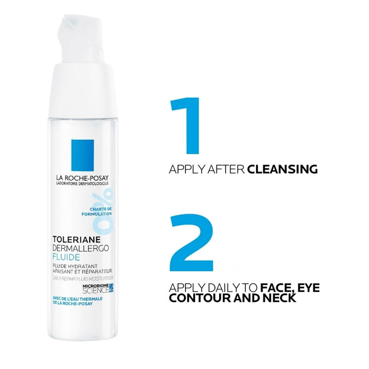 La Roche-Posay Toleriane Dermallergo Daily Repair Fluid Moisturiser 40ml