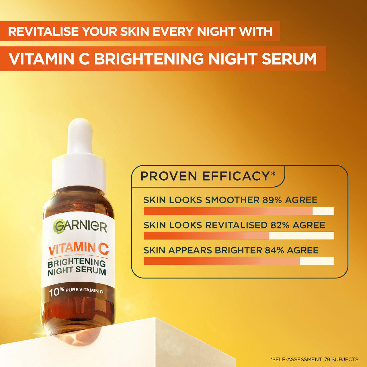Garnier 10% Vitamin C Brightening Night Serum
