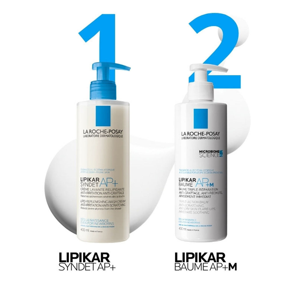 La Roche-Posay Lipikar Syndet AP+ Lipid-Replenishing Wash Cream 400ml