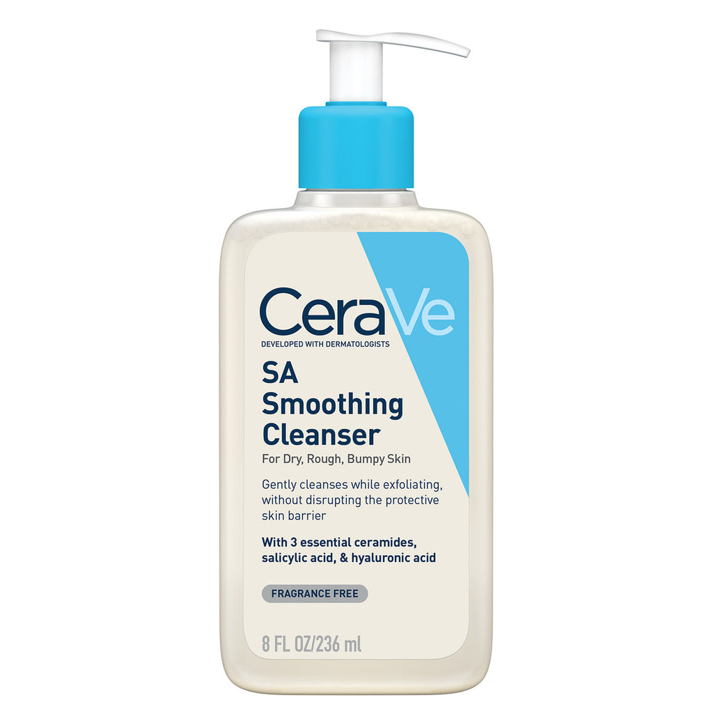 CeraVe Salicylic Acid SA Smoothing Cleanser 236ml, with Ceramides