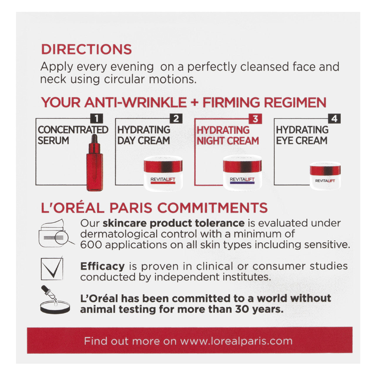 L'Oréal Paris Revitalift Night Cream
