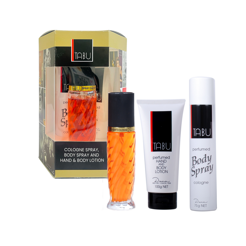 Tabu 60ml EDT 3 Piece Gift Set