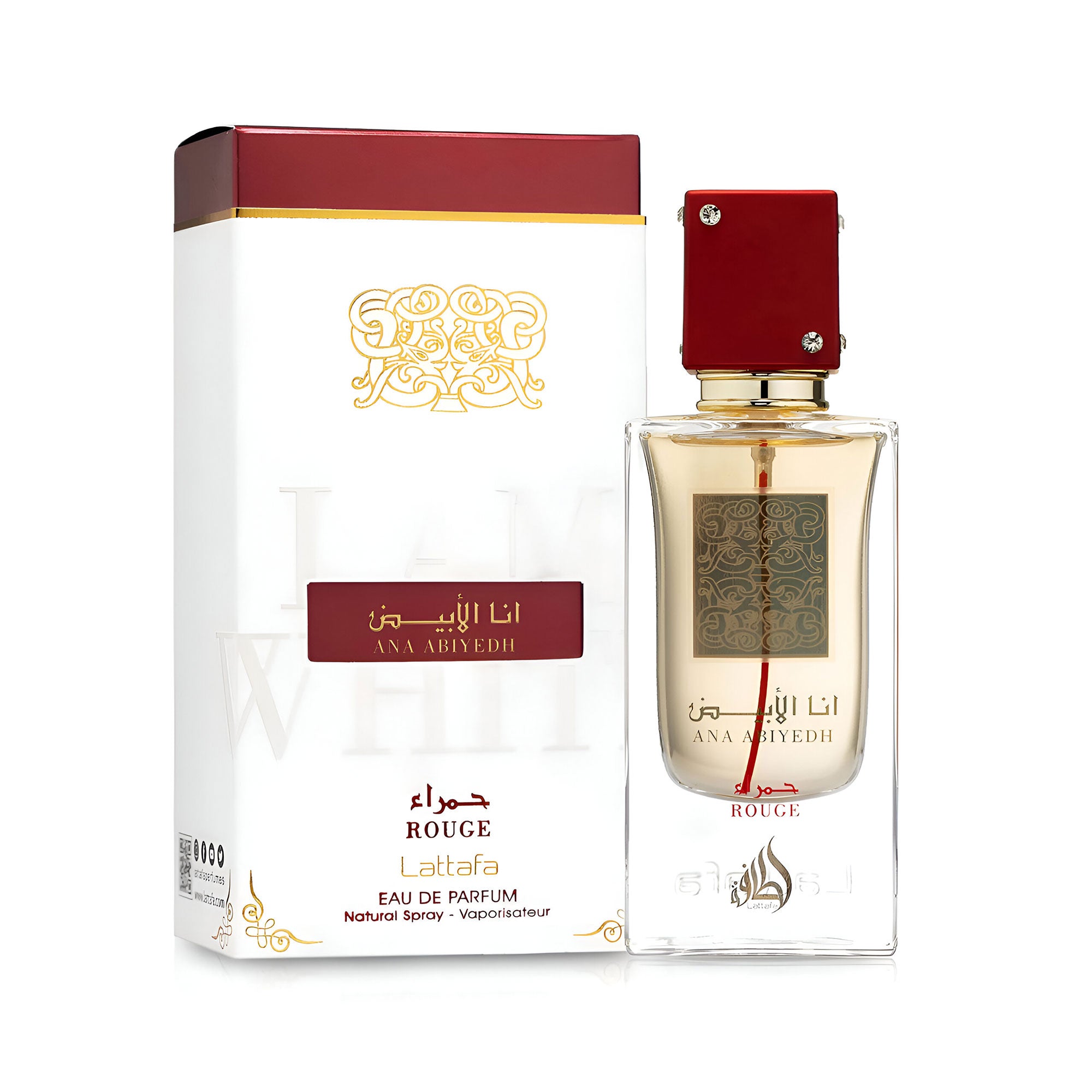 Ana Abiyedh Rouge 60ml EDP By Lattafa (Women's)
