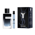 Y 100ml EDP 2 Piece Gift Set By Yves Saint Laurent (Men's)