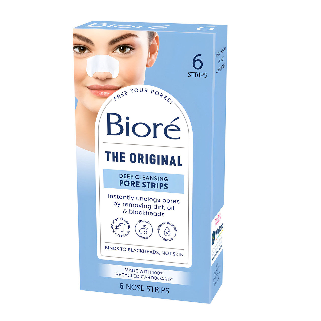 Biore Deep Cleansing Pore Strips 6 Nose Strips