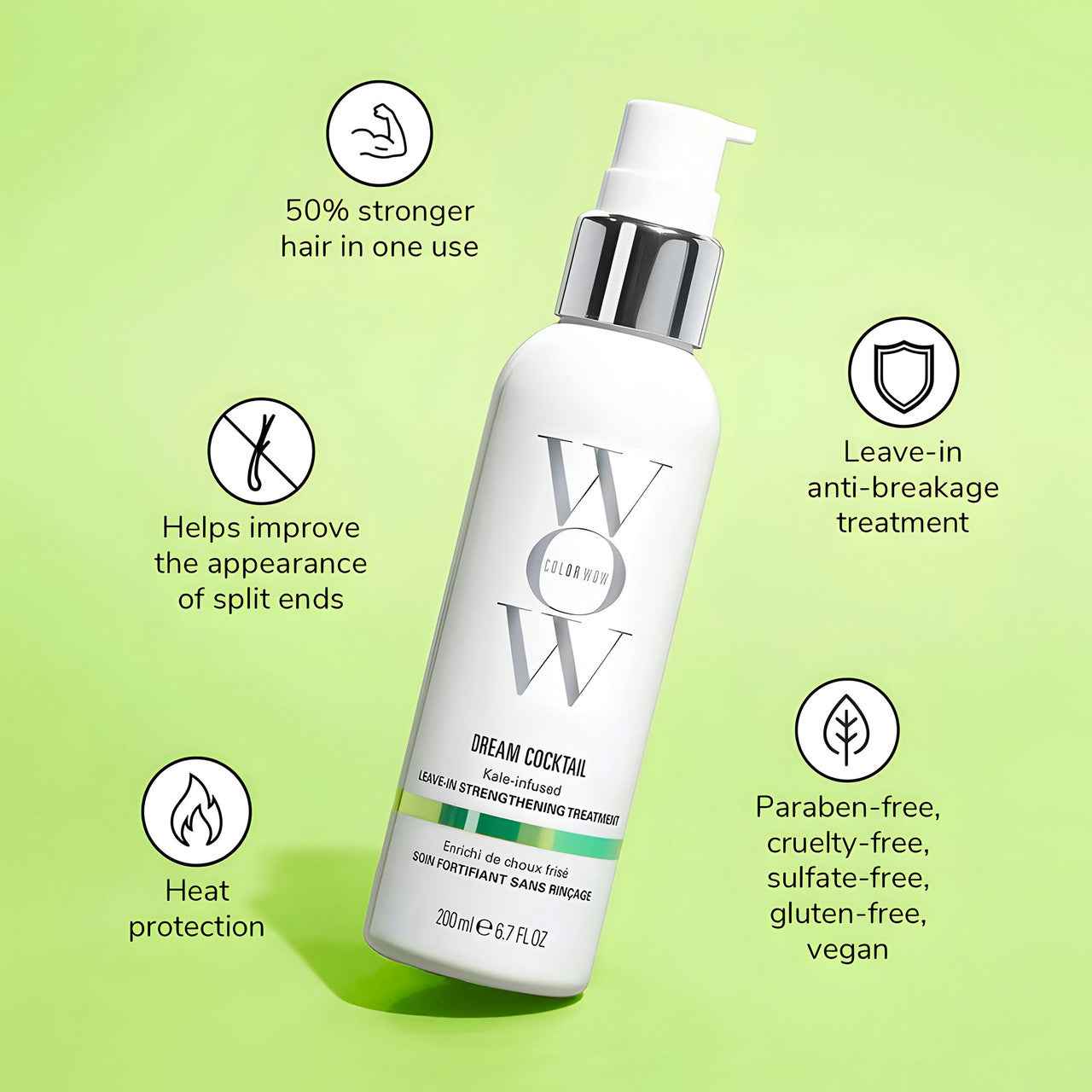 Color Wow Dream Cocktail Kale Leave-in Treatment 200ml