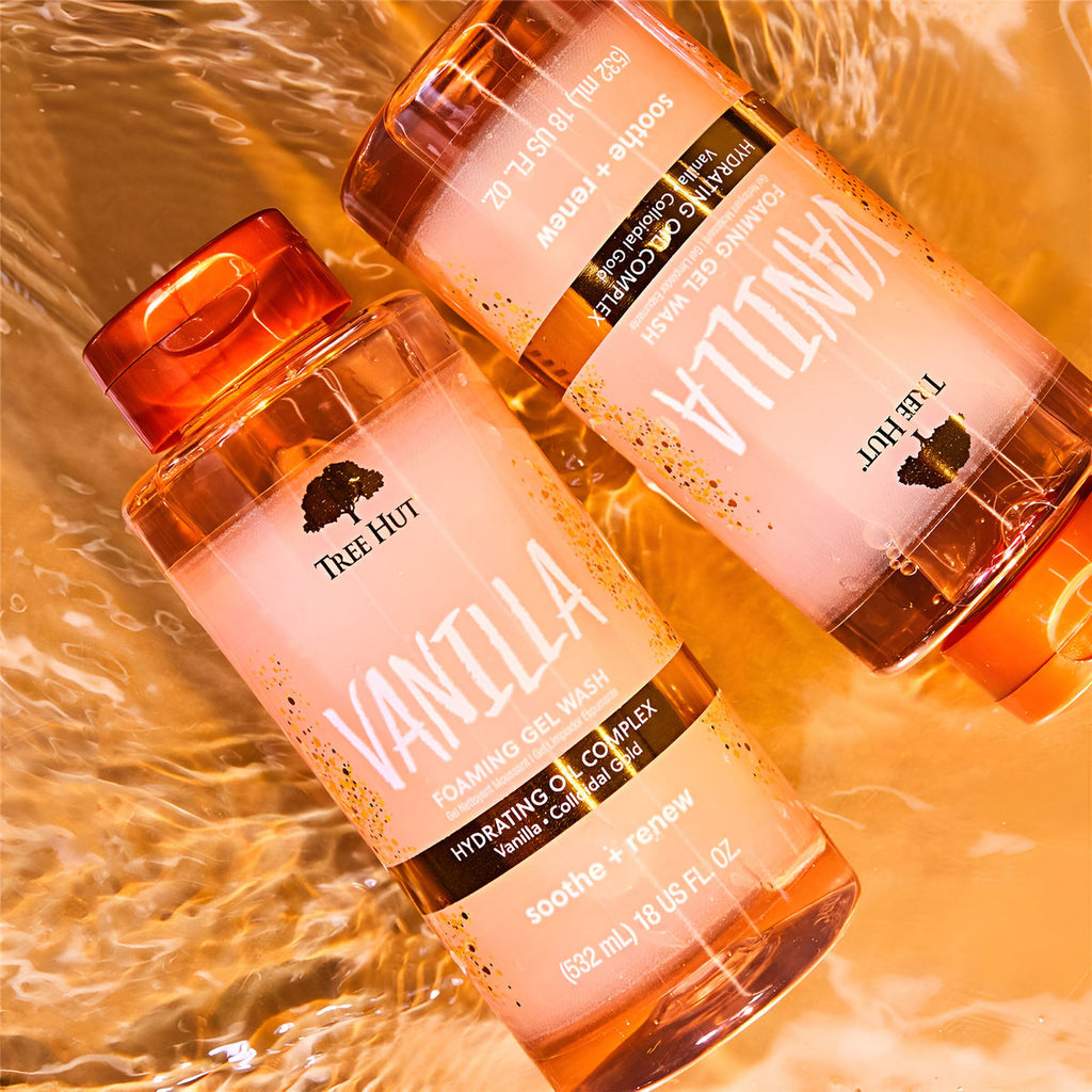 Tree Hut Vanilla Foaming Gel Body Wash 532ml