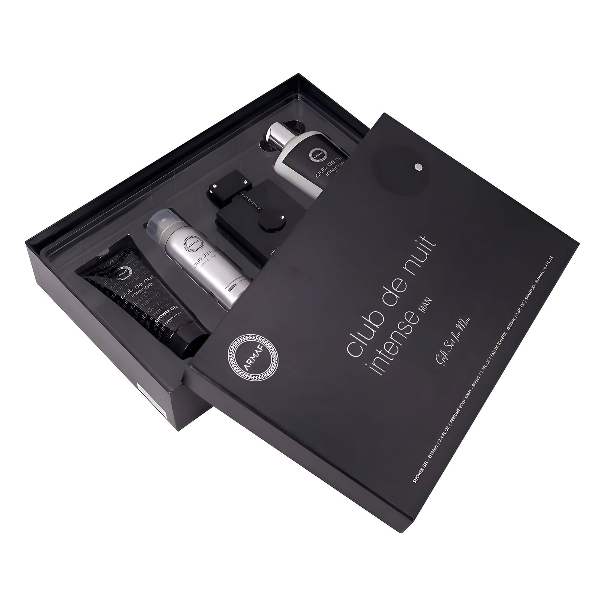 Club De Nuit Intense EDT 4 Piece Set By Armaf (Men's)