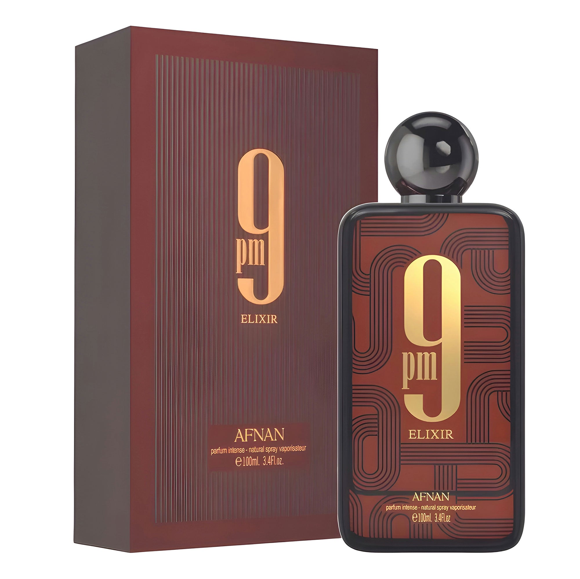 9pm Elixir 100ml Parfum By Afnan (Men's)