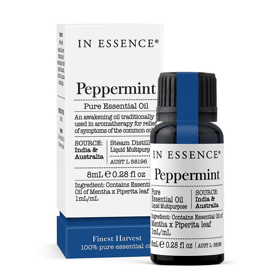 In Essence Peppermint Pure Essential Oil 8ml