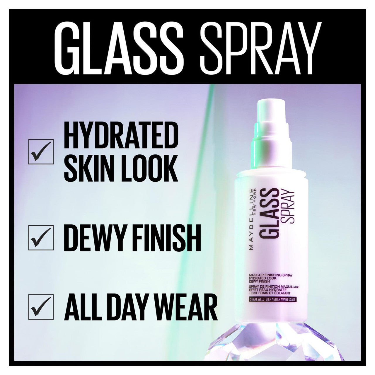 Maybelline Glass Make-Up Finishing Spray 100ml